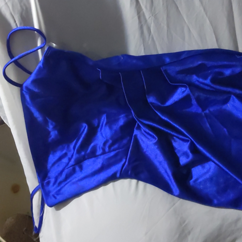 Gorgeous blue Windsor dress